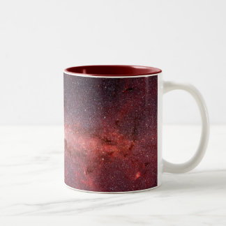 Die Milchstraße der NASA Zweifarbige Tasse