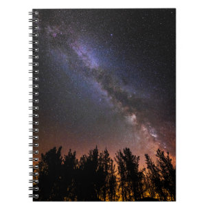Die Milchstraße Rose Valley, Kalifornien Notizblock
