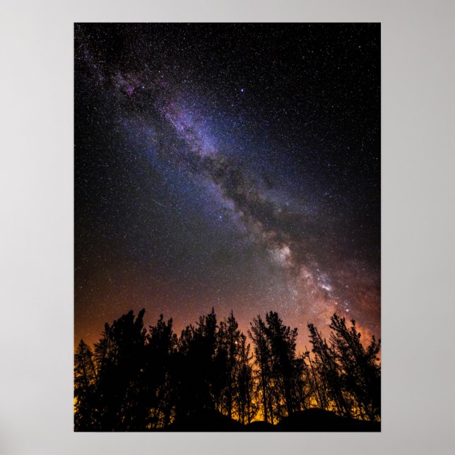 Die Milchstraße | Rose Valley, Kalifornien Poster (Vorne)