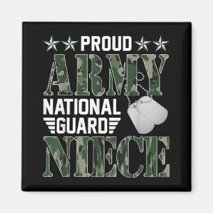 Die militärische Familie der Proud Army National G Magnet