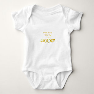 Die Million Dollar-Frage Baby Strampler
