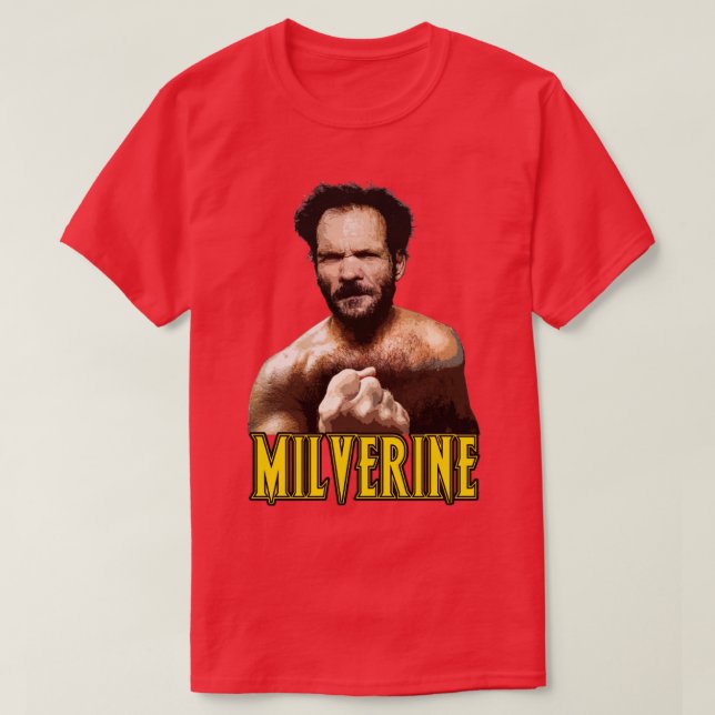 Die Milverine T-Shirt (Design vorne)