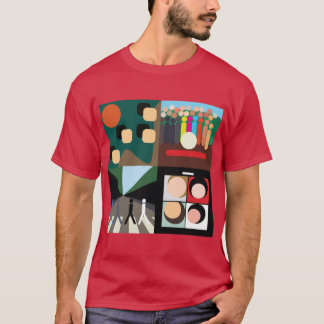 die minimalen Albumcover lustig T-Shirt