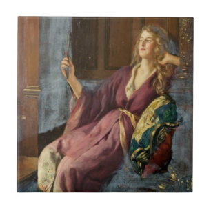 Die Minx (von John Collier) Fliese