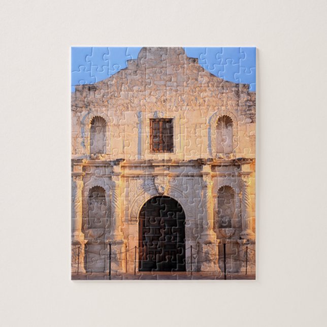 Die Mission von Alamo im heutigen San Antonio, (Vertikal)