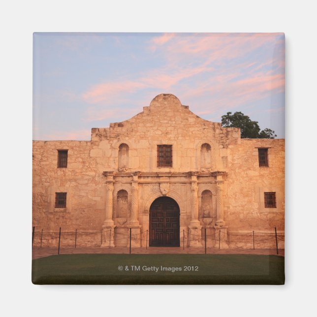 Die Mission von Alamo im modernen San Antonio, 2 Magnet (Vorne)