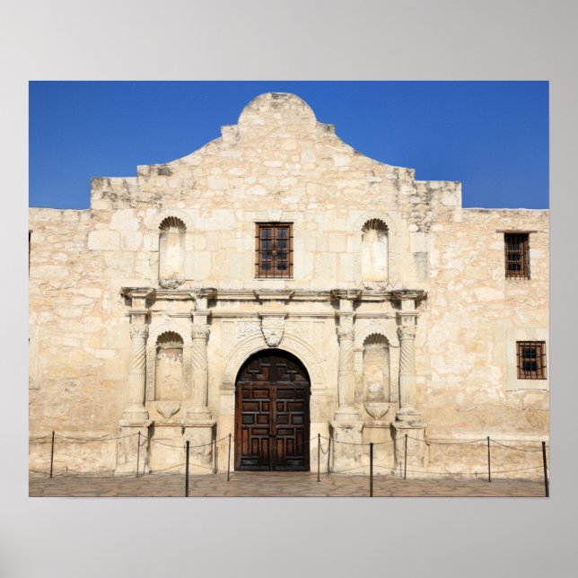 Die Mission von Alamo im modernen San Antonio, 3 Poster (Vorne)
