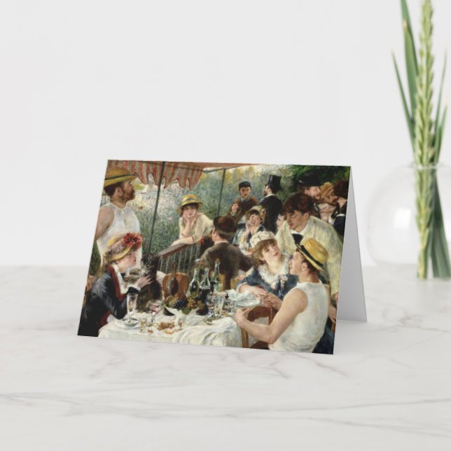 Die Mittagspause des Party Karte (Vorderseite)