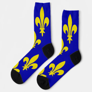 Die mittelalterliche Flagge Frankreichs Socken