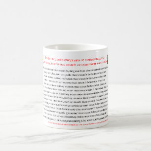 Die mittelalterliche McGrath Häuptlings-Tasse Kaffeetasse