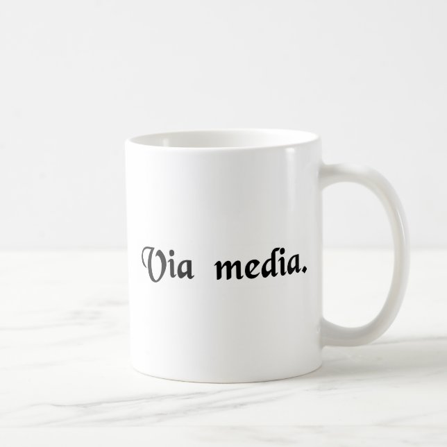 Die mittlere Weise Kaffeetasse (Rechts)
