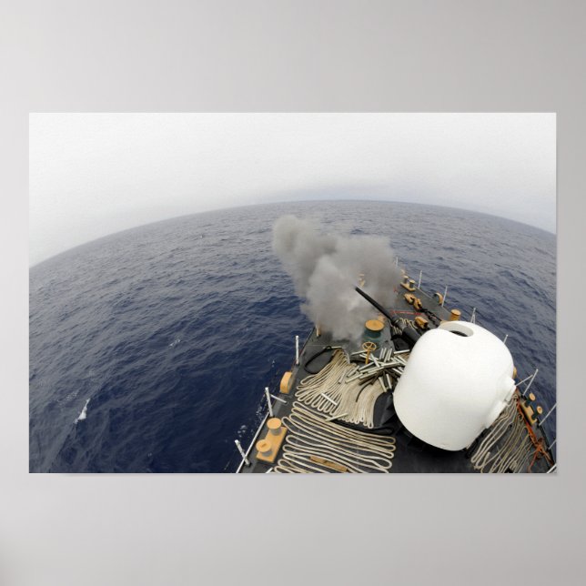 Die MK-75 76 mm Kanone Poster (Vorne)