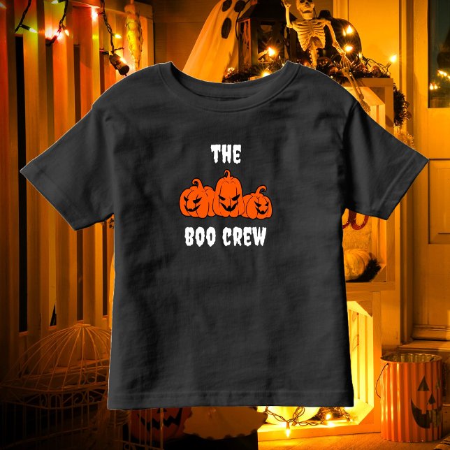 Die moderne Halloween-Familie der Boo-Crew Kleinkind T-shirt (Von Creator hochgeladen)