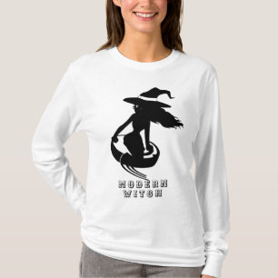 Die moderne Hexe Vibes Halloween T-Shirt