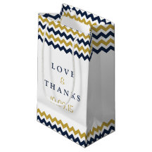 Die moderne Zickzack Hochzeitskollektion - Navy & 