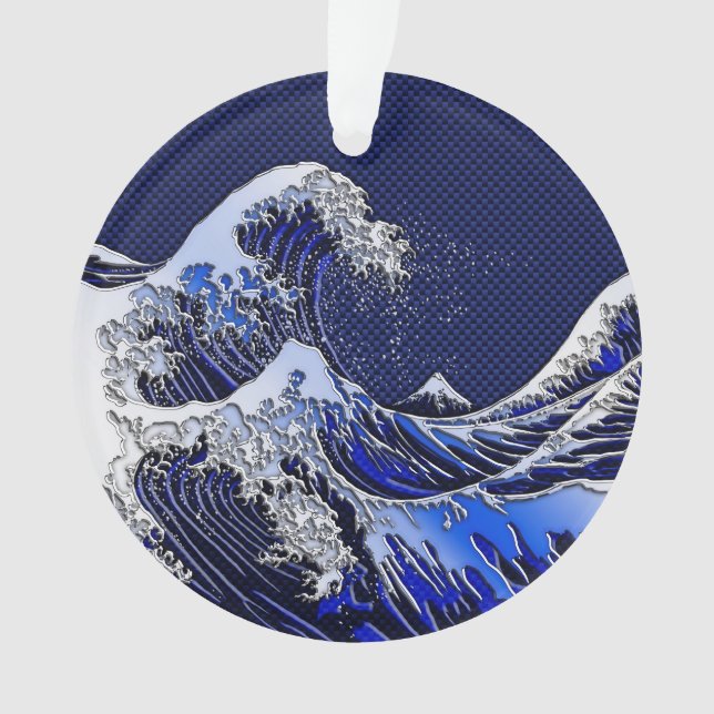 Die modernen Arten großer Hokusai Welle Ornament (Vorderseite)