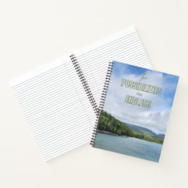 Die Möglichkeiten sind endloses Notebook Notizbuch