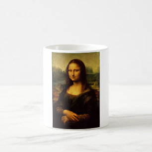 Die Mona Lisa durch Leonardo da Vinci C. 1503-1505 Kaffeetasse
