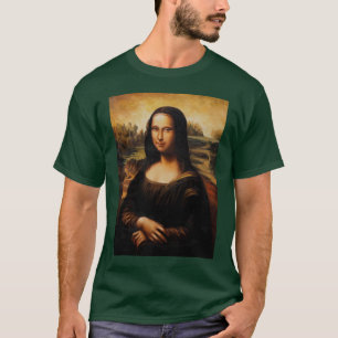 Die Mona Lisa durch Leonardo da Vinci T-Shirt