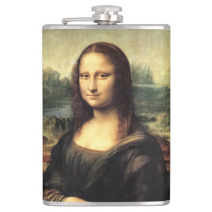 Die Mona Lisa Leonardo da Vinci Flachmann