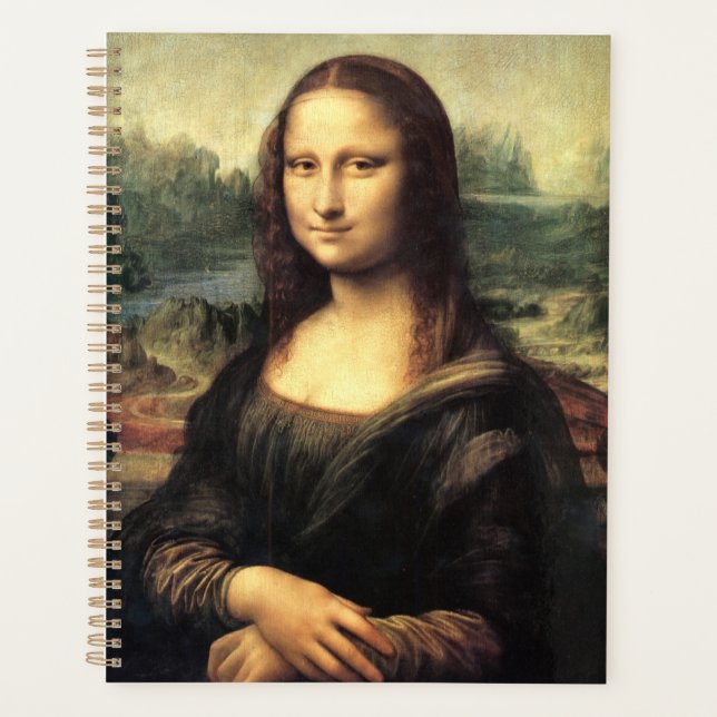 Die Mona Lisa Leonardo da Vinci Planer (Vorderseite)