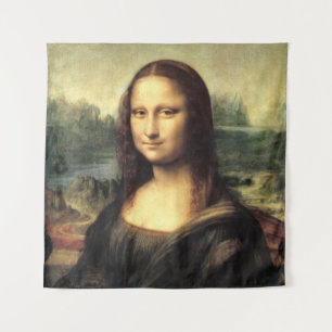 Die Mona Lisa Leonardo da Vinci Wandteppich