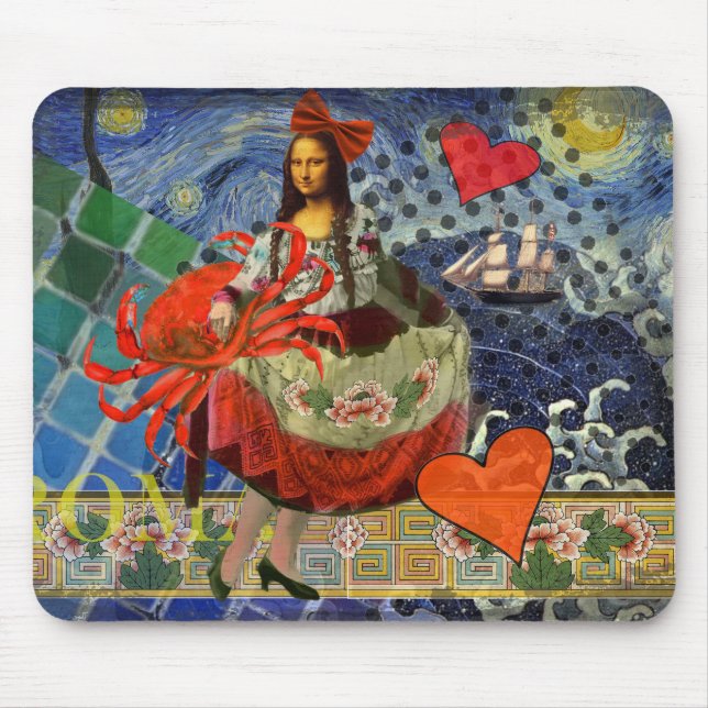 Die Mona Lisa Mousepad (Vorne)