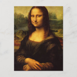 Die Mona Lisa Postkarte