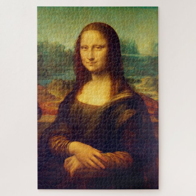 Die Mona Lisa von Leonardo Da Vinci (Vertikal)