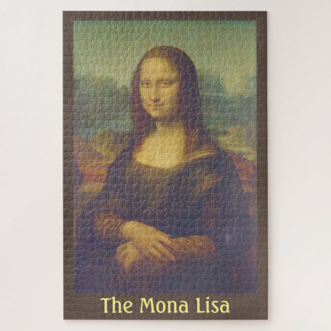 Die Mona Lisa von Leonardo Da Vinci (Vertikal)