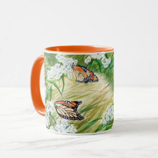 Die Monarchschmetterlingskaffee-Tasse Tasse