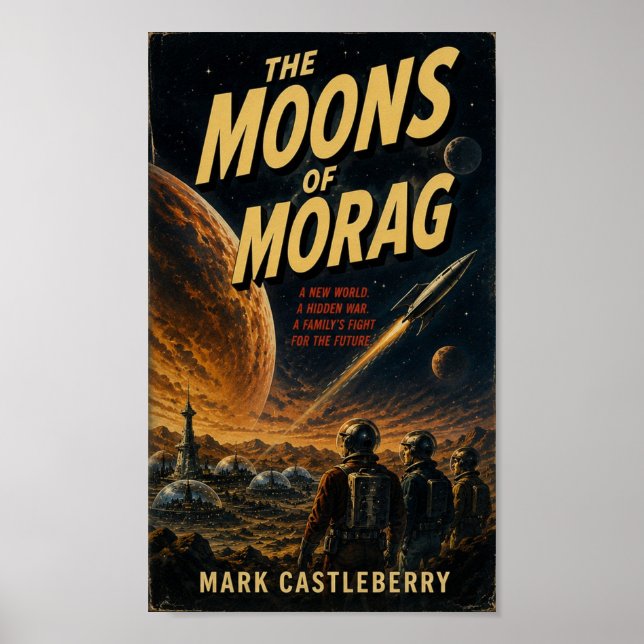 Die Monde von Morag Poster (Vorne)
