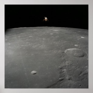 Die Mondfähre Apollo 12 furchtlos Poster