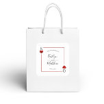 Die Mongram Playing Card Wedding Collection Quadratischer Aufkleber<br><div class="desc">Feiern Sie stilvoll mit diesen stilvollen und sehr trendigen Hochzeitsaufklebern. Dieses Design lässt sich leicht mit Ihrer speziellen Veranstaltungssprache personalisieren und Ihre Gäste werden begeistert sein,  wenn sie diese fabelhaften Aufkleber erhalten.</div>
