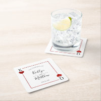 Die Mongram Playing Card Wedding Collection