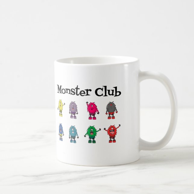 Die Monster-Club-Tasse Kaffeetasse (Rechts)