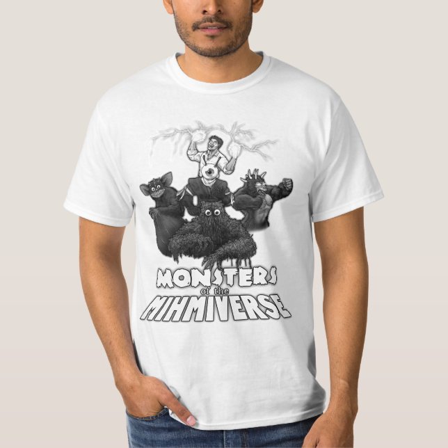 Die Monster des Mihmiverse! T-Shirt (Vorderseite)