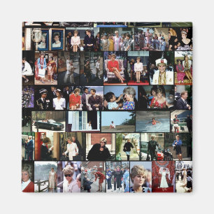 Die Montage 3 Prinzessin Diana Collection Magnet