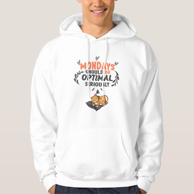 die montage sollten hoodie (Vorderseite)