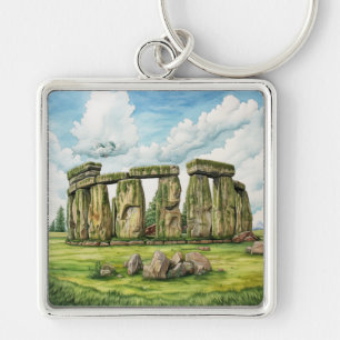 Die monumentalen Steine von Stonehenge #2 Schlüsselanhänger