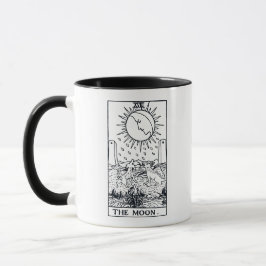 Die Moon Tarot Card Tasse