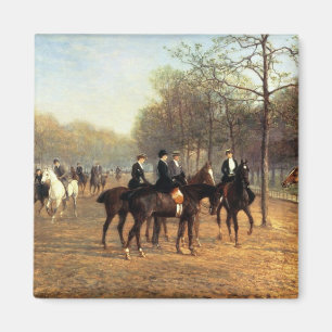 Die Morgen-Fahrt, faule Reihe, Hyde Park, 1894 (Ö Magnet