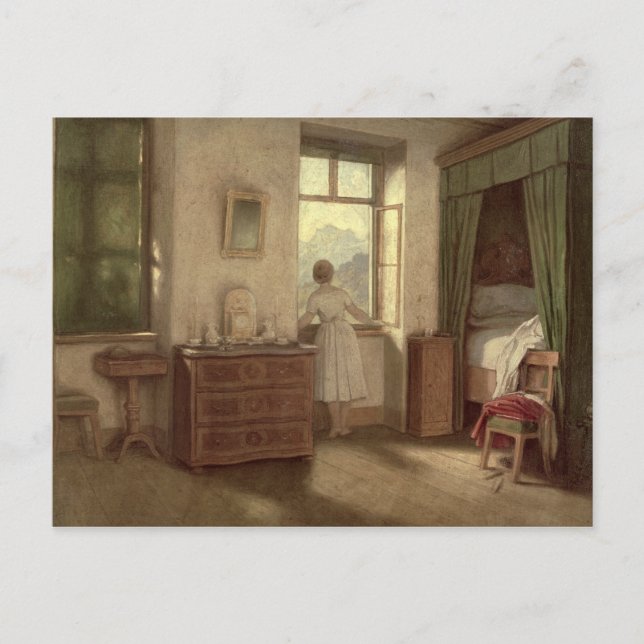 Die Morgenstunde Postkarte (Vorderseite)