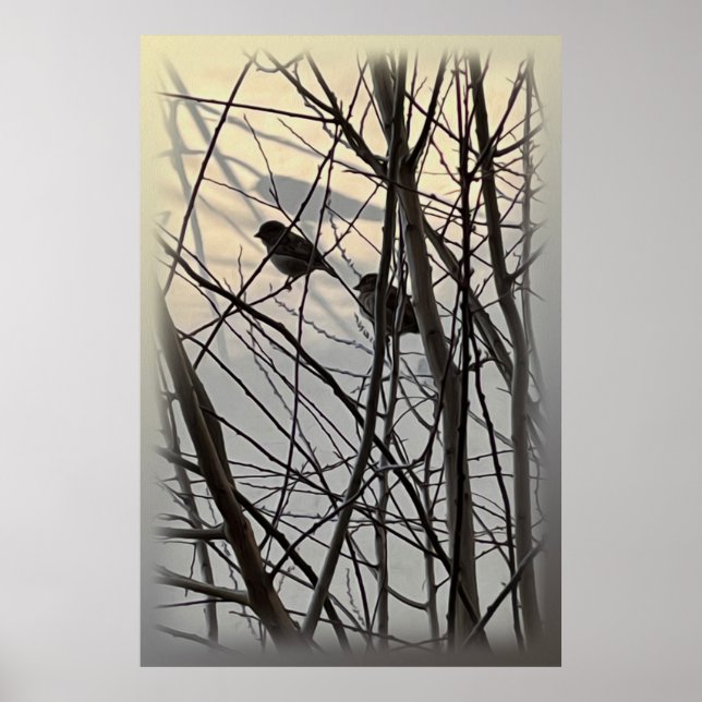 Die Morgenvögel Poster (Vorne)