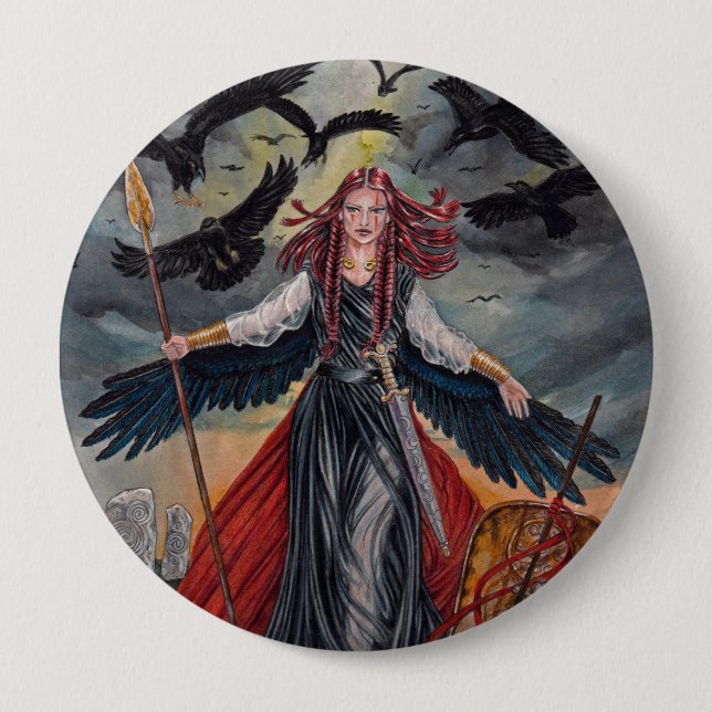 Die Morrigan Button (Vorderseite)