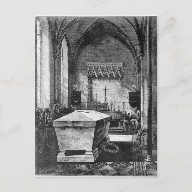 Die Mortuary Chapel in der St. Mary's Church Postkarte (Vorderseite)