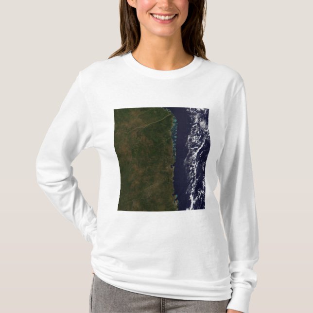 Die mosambikanische Küste T-Shirt (Vorderseite)