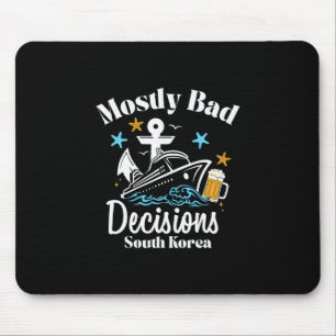 Die Mostly D Entscheidungen Südkorea Spring Break Mousepad