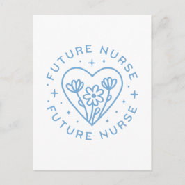 Die Motivation der zukünftigen Krankenschwestern i Postkarte