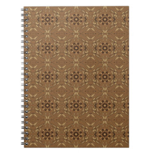 Die Motive der Kosmetischen Blume zum Kawung Batik Notizblock